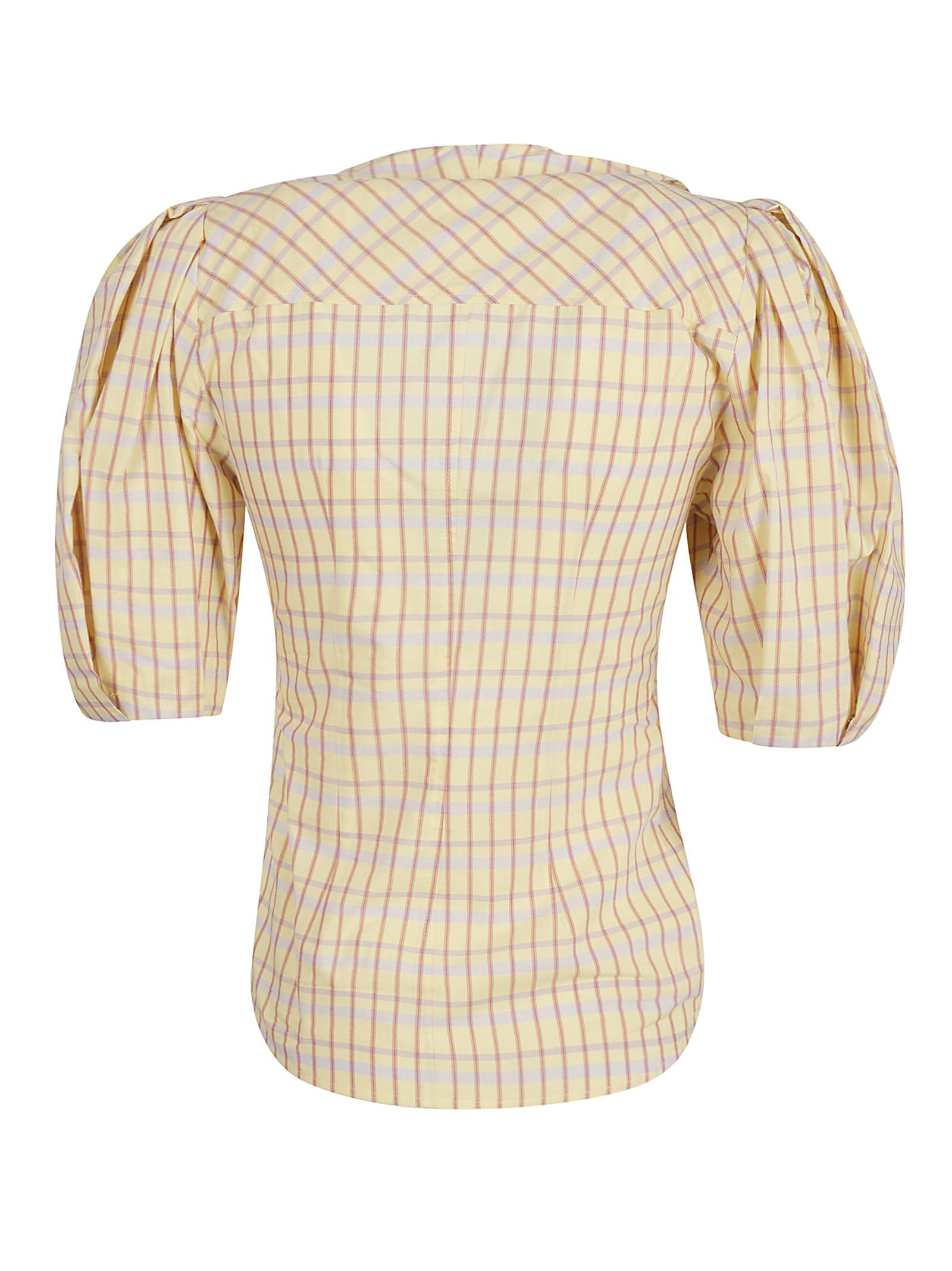 Isabel Marant Shirts Light Yellow Silk Cotton
