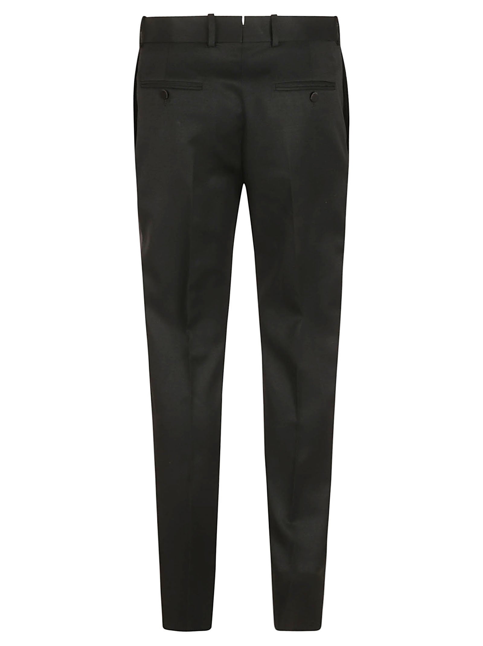 Alexander McQueen Trousers Black Wool