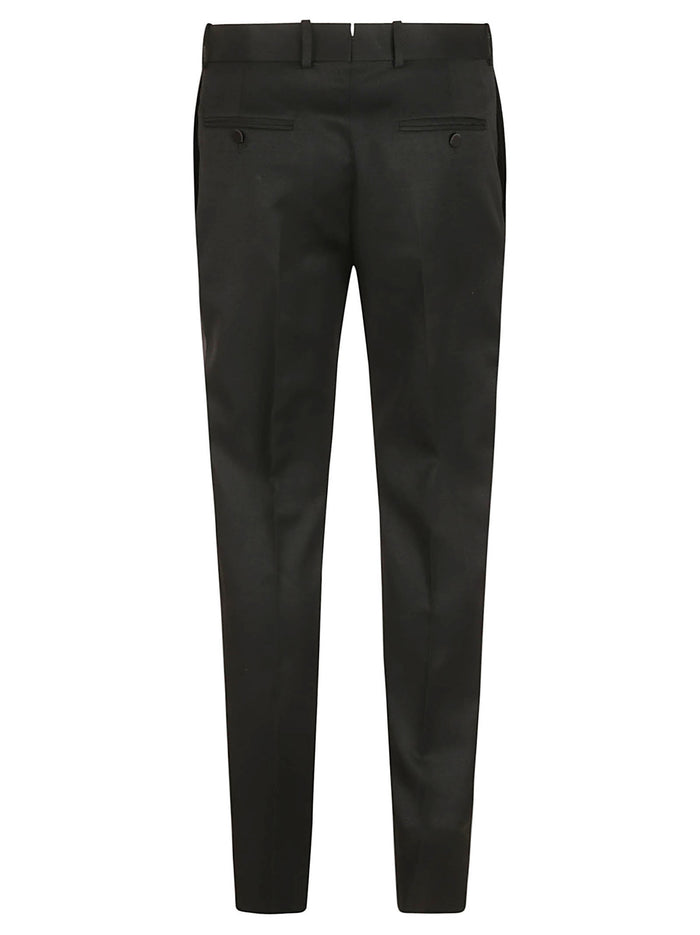 Alexander McQueen Trousers Black Wool