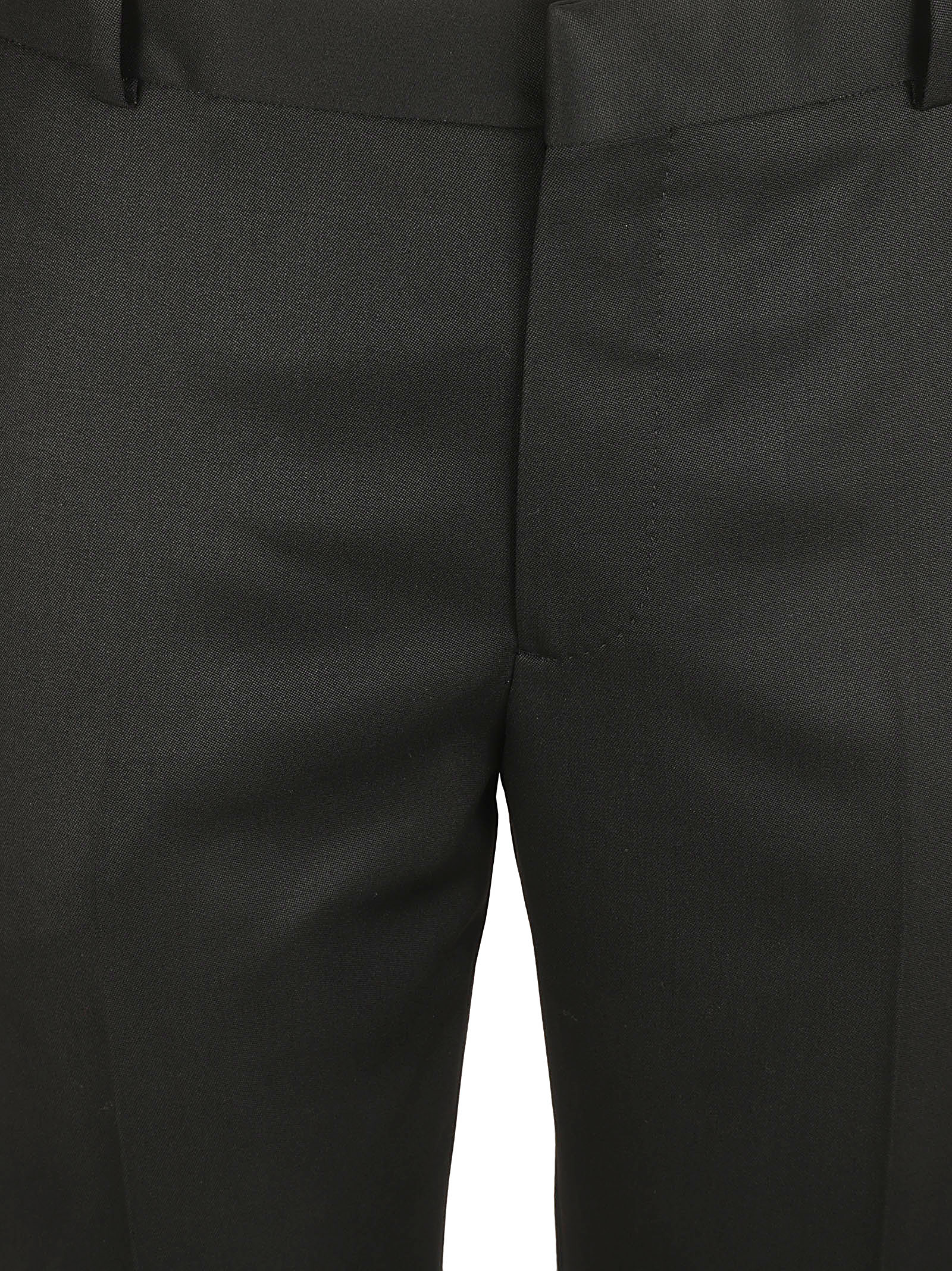 Alexander McQueen Trousers Black Wool