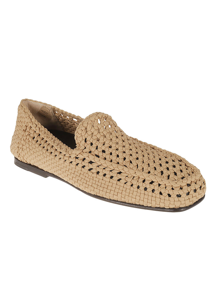 Dolce & Gabbana Flat Shoes Beige