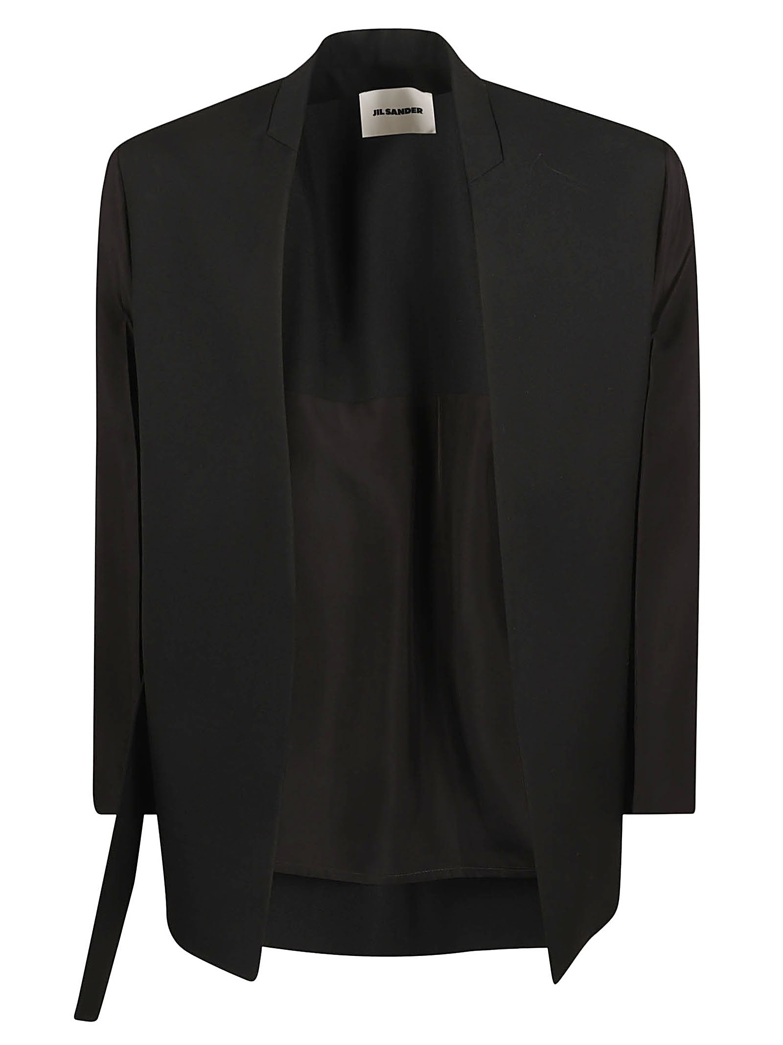 Jil Sander Jackets Black Viscose-rayon