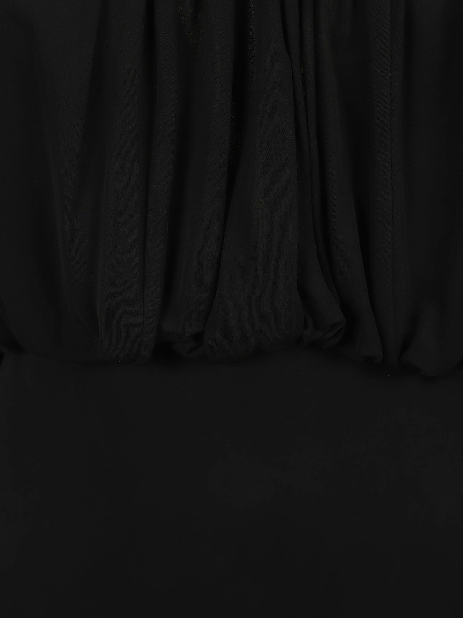 Saint Laurent Dresses Black Cupro