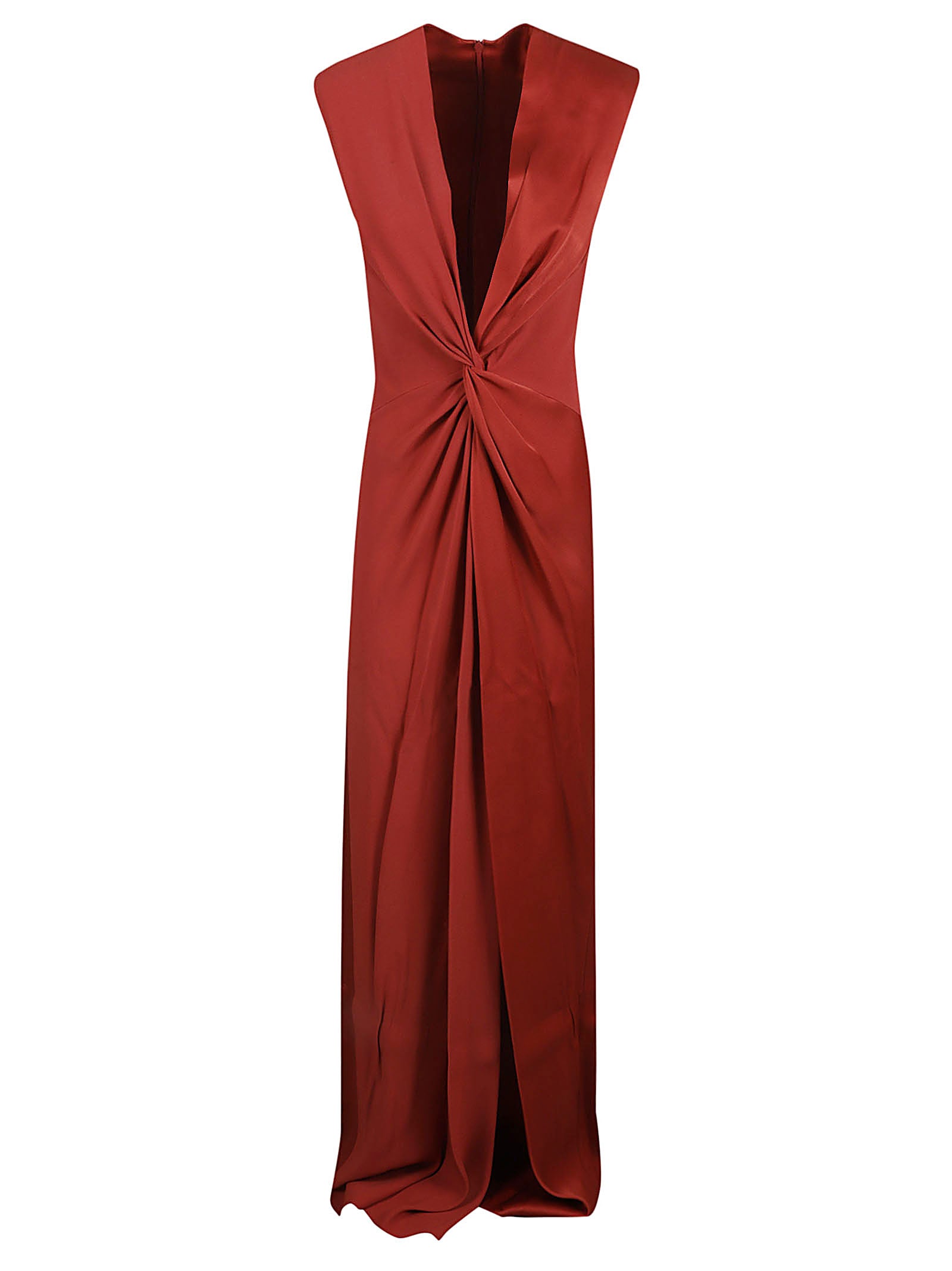 Max Mara Dresses Red Acetate