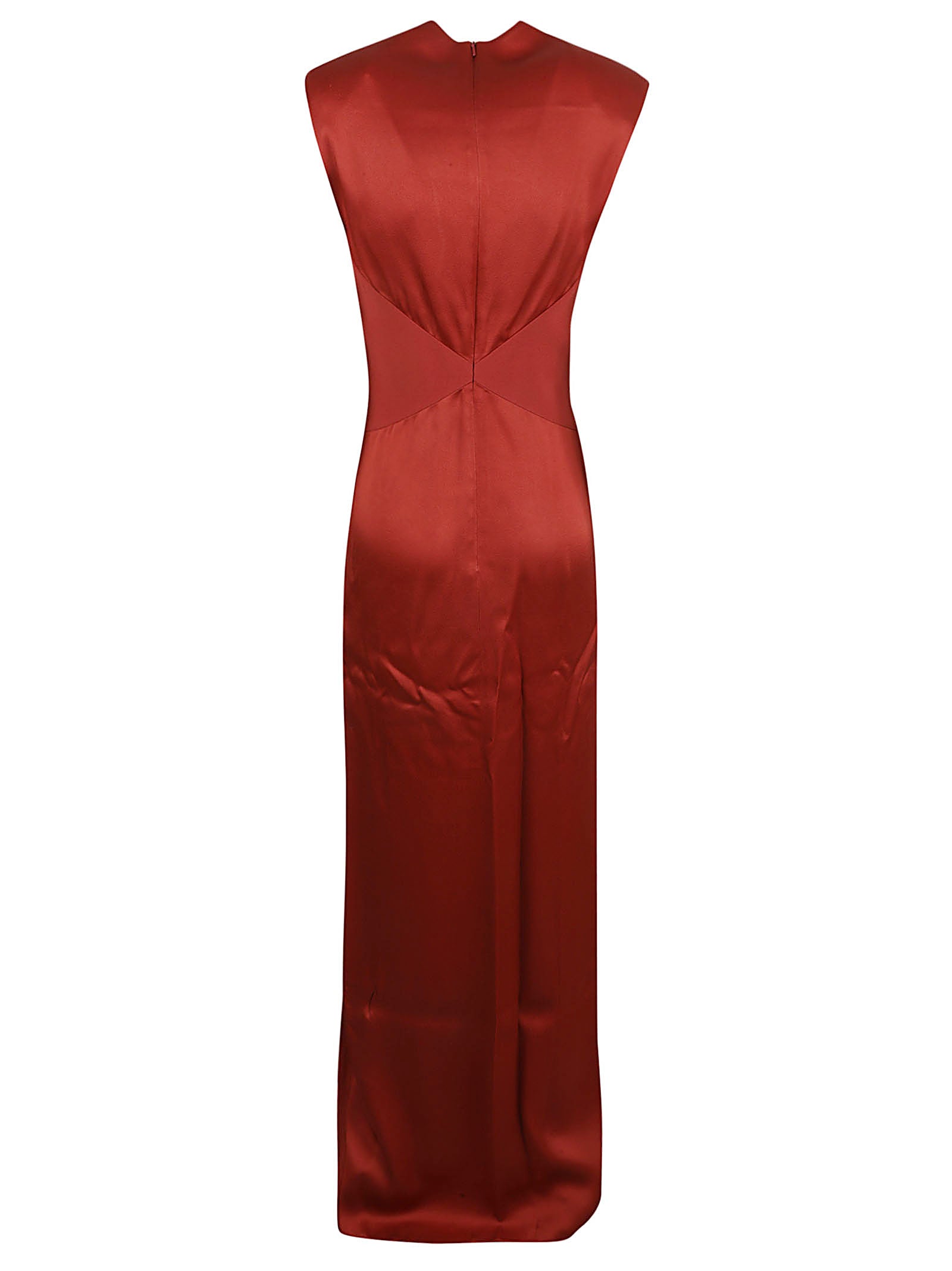 Max Mara Dresses Red Acetate
