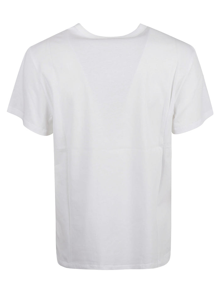 Alexander Mcqueen T-Shirts And Polos White/yellow Cotton