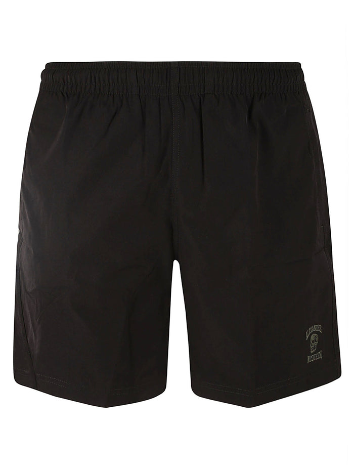 Alexander McQueen Sea clothing Black/khaki Poliammide