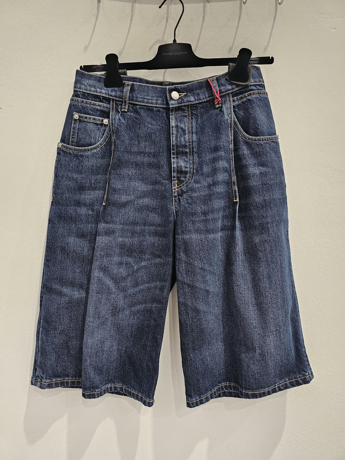Alexander McQueen Jeans Blue Cotton
