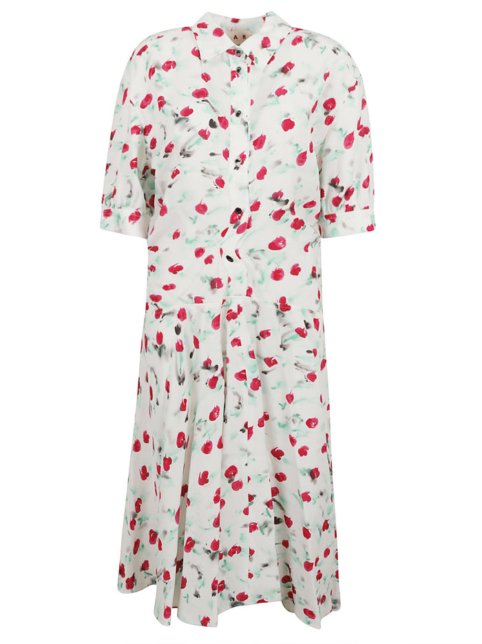 Marni Dresses Lily White Viscose