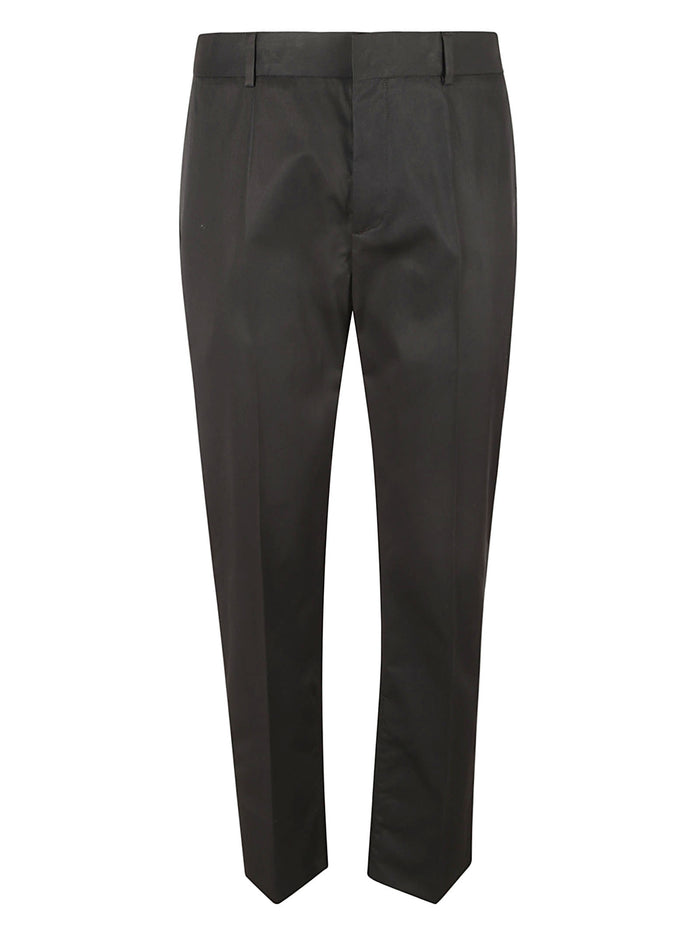Off White Trousers Black