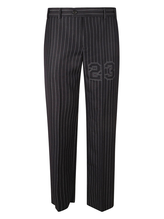 Off White Trousers Salone Wo Pl