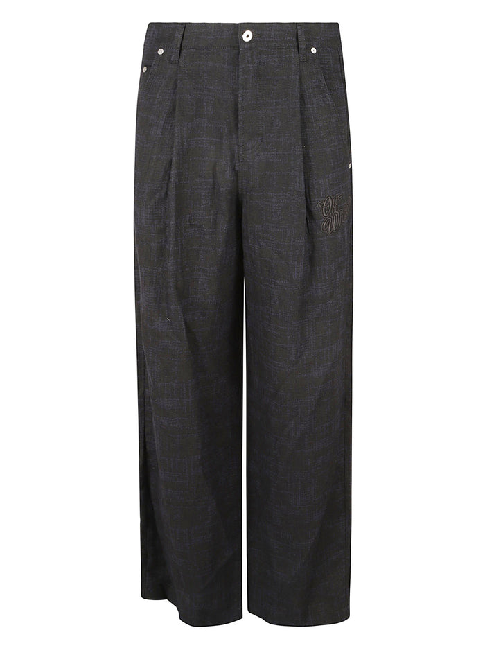 Off White Trousers Salone