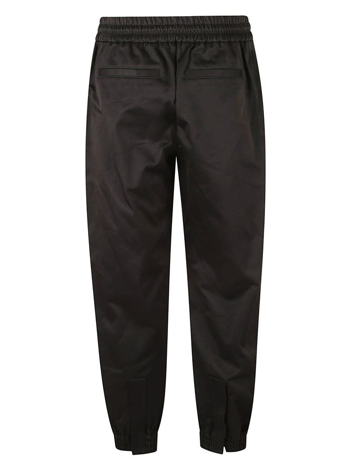 Alexander McQueen Trousers Black Cotton