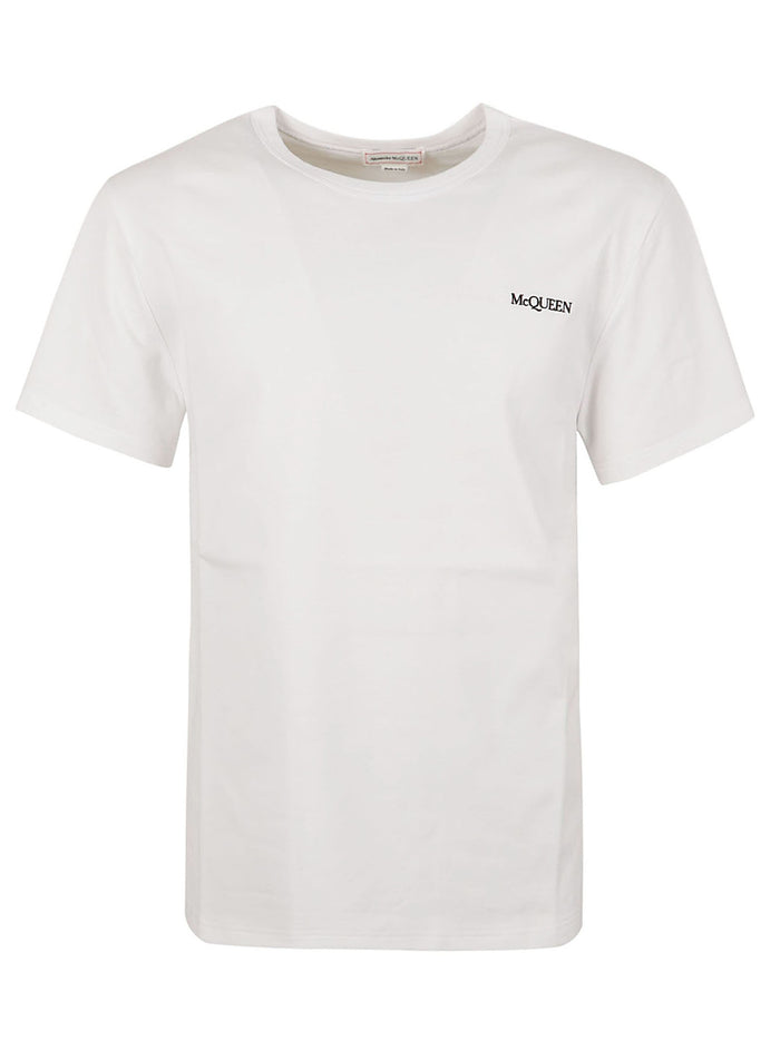 Alexander McQueen T-shirts and Polos White/white/black