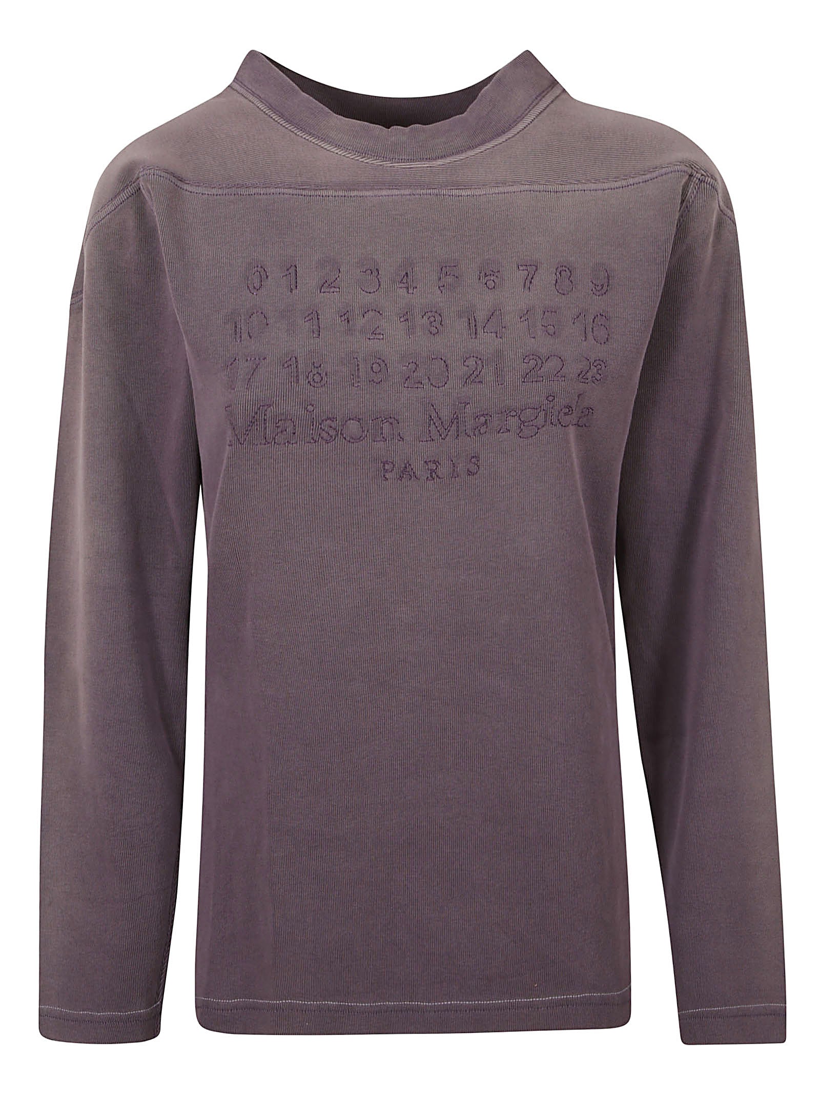 Maison Margiela Sweaters Aubergine