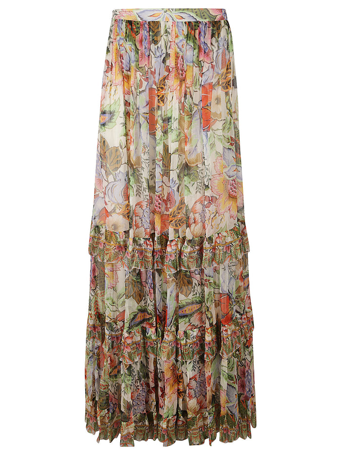 Etro Skirts MultiColour Silk