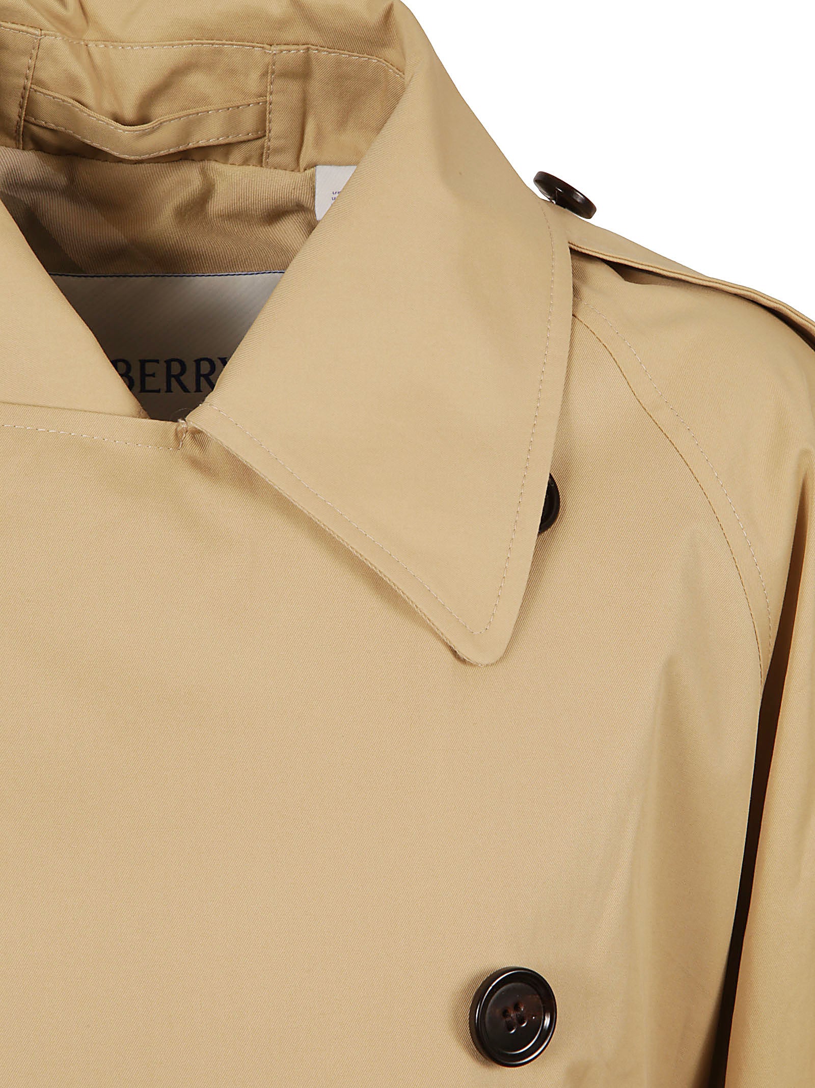 Burberry Coats Flax Cotton