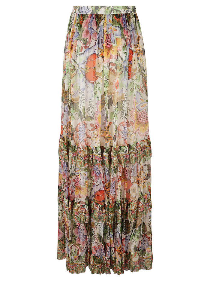 Etro Skirts MultiColour Silk