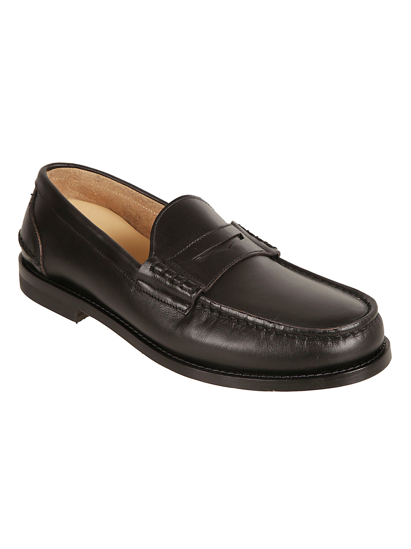 Premiata Flat shoes Black Calf Leather