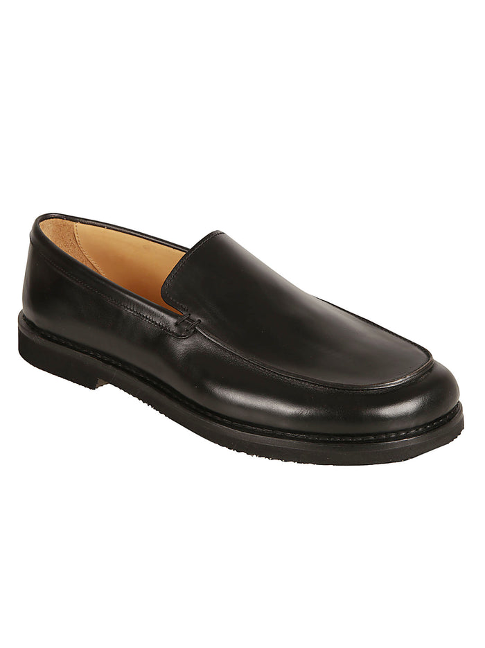 Premiata Flat shoes Black Horse Leather