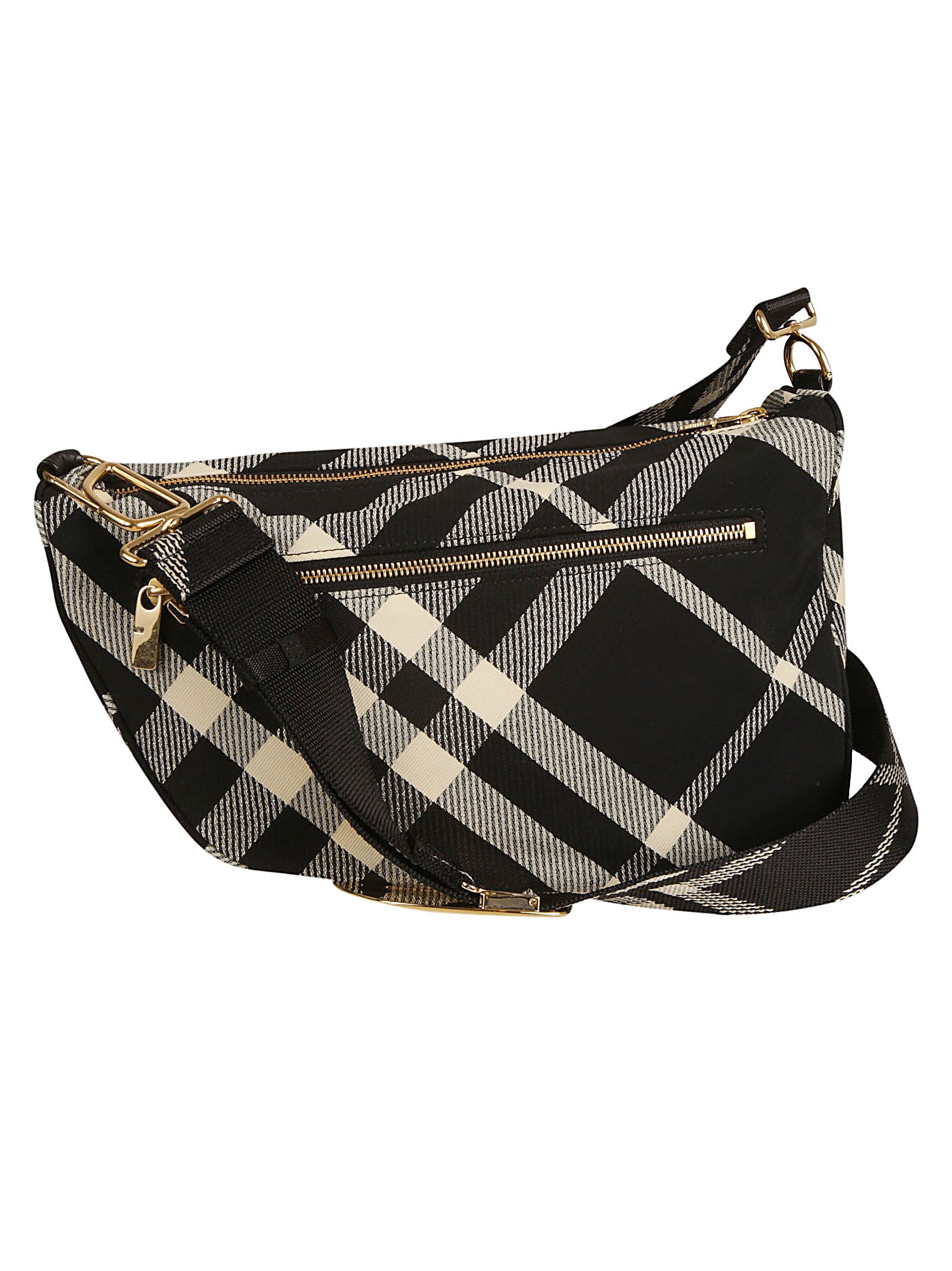 Burberry Bags Black/calico Polyester Cotton