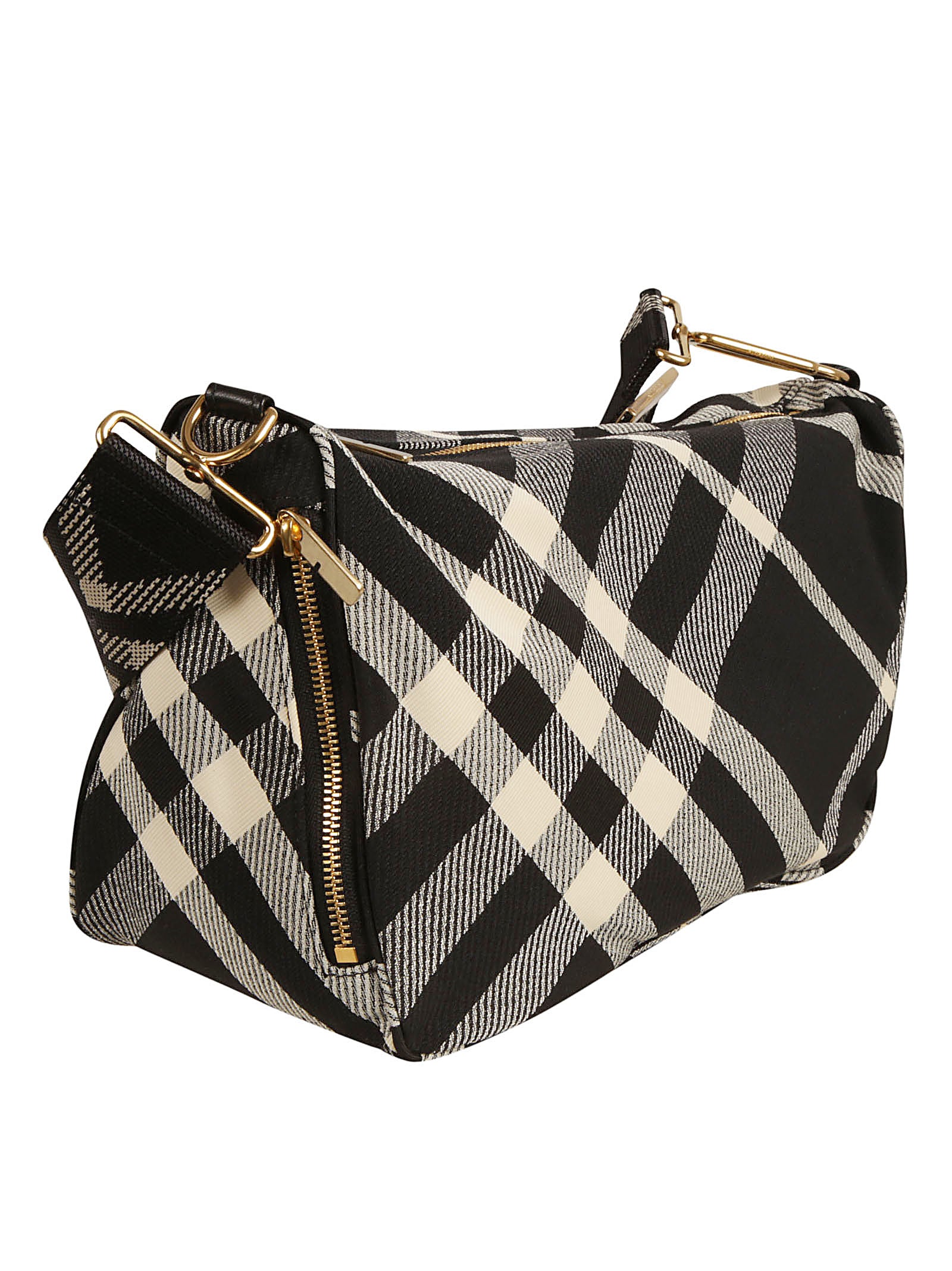 Burberry Bags Black/calico Polyester Cotton