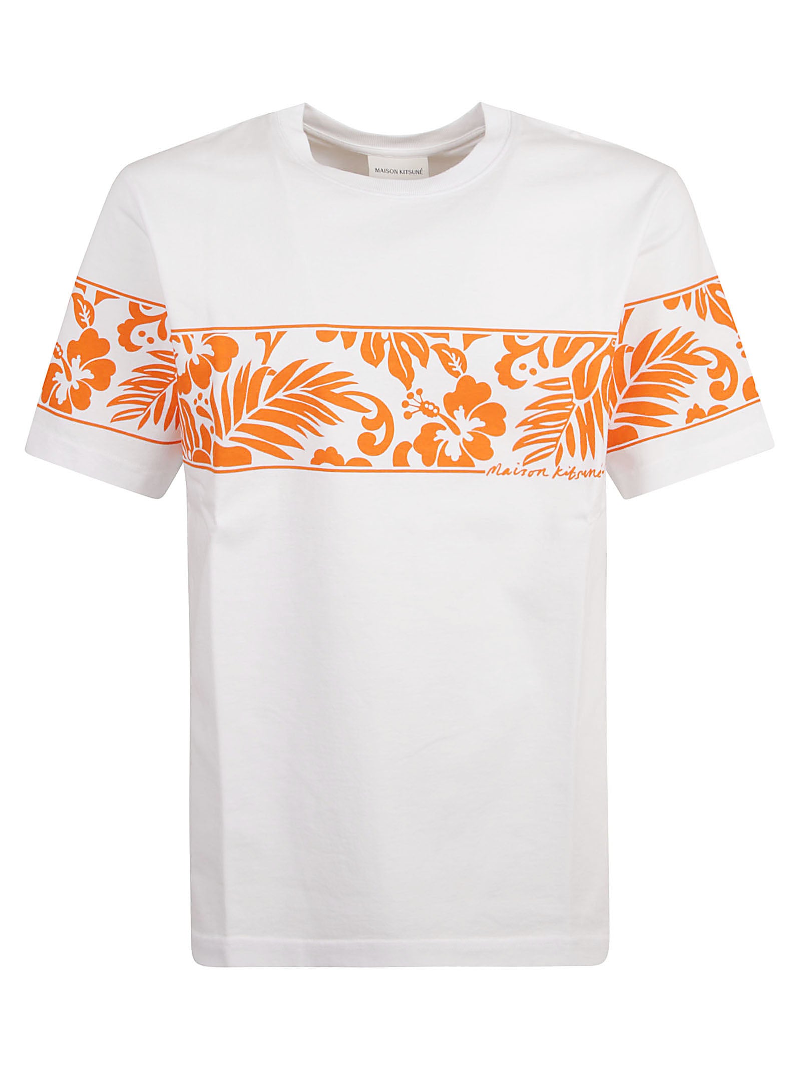 MAISON KITSUNE T-shirts and Polos White Cotton