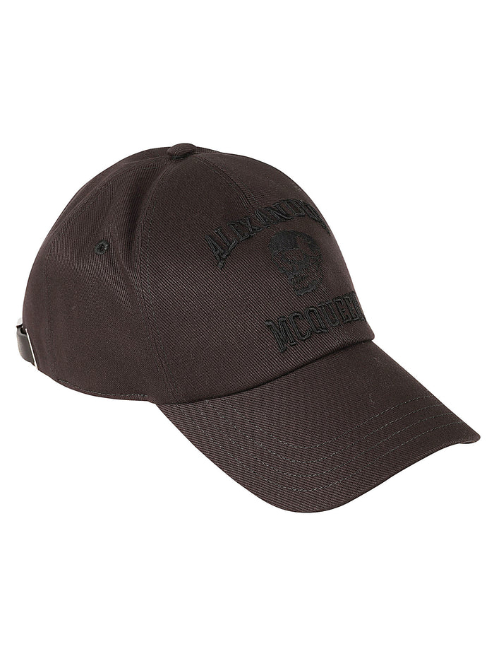 Alexander McQueen Hats Black Cotton