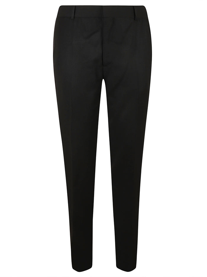 Alexander McQueen Trousers Black Wool