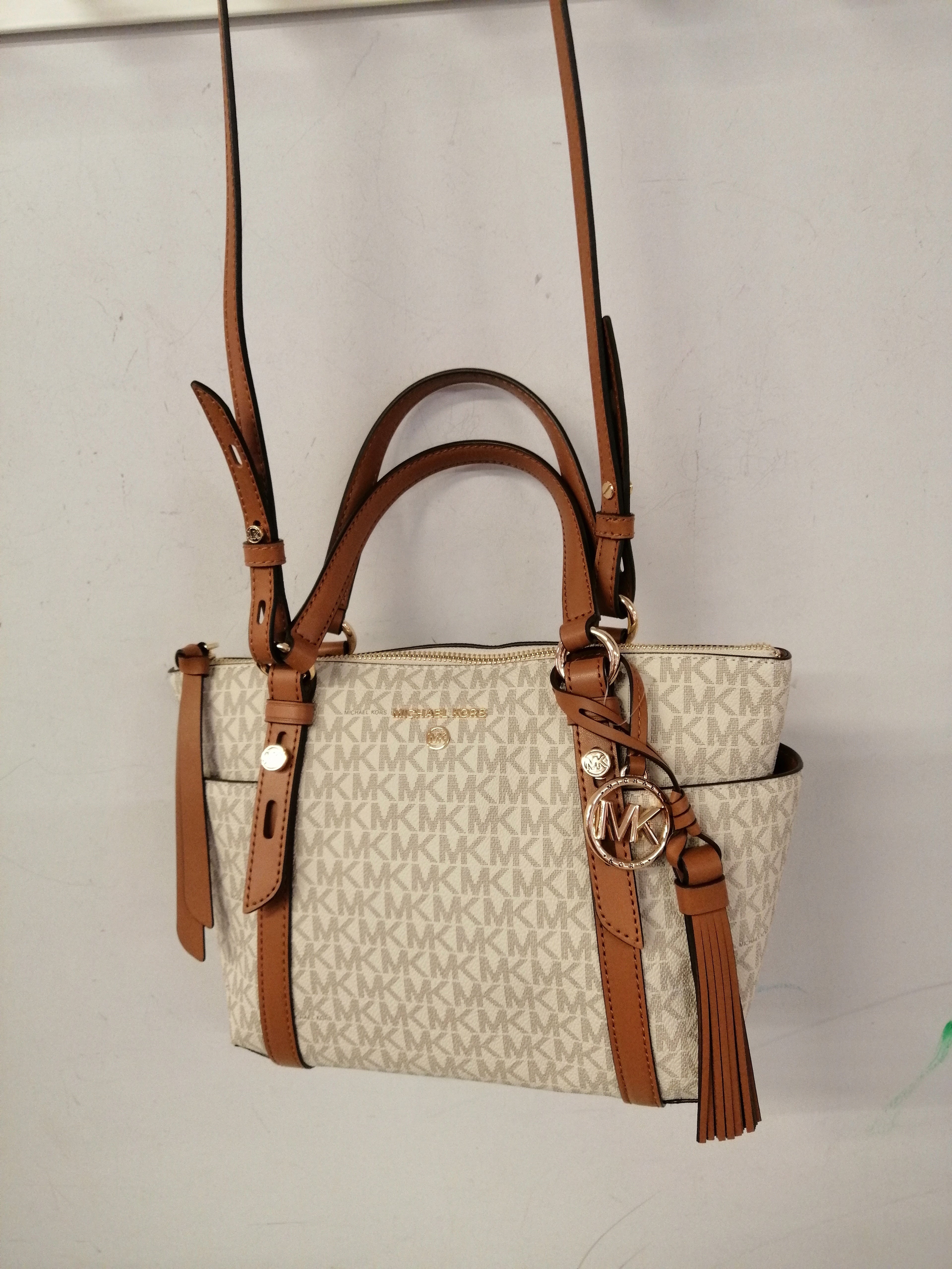 Michael Kors Bags Vanilla/acrn 89.pvc