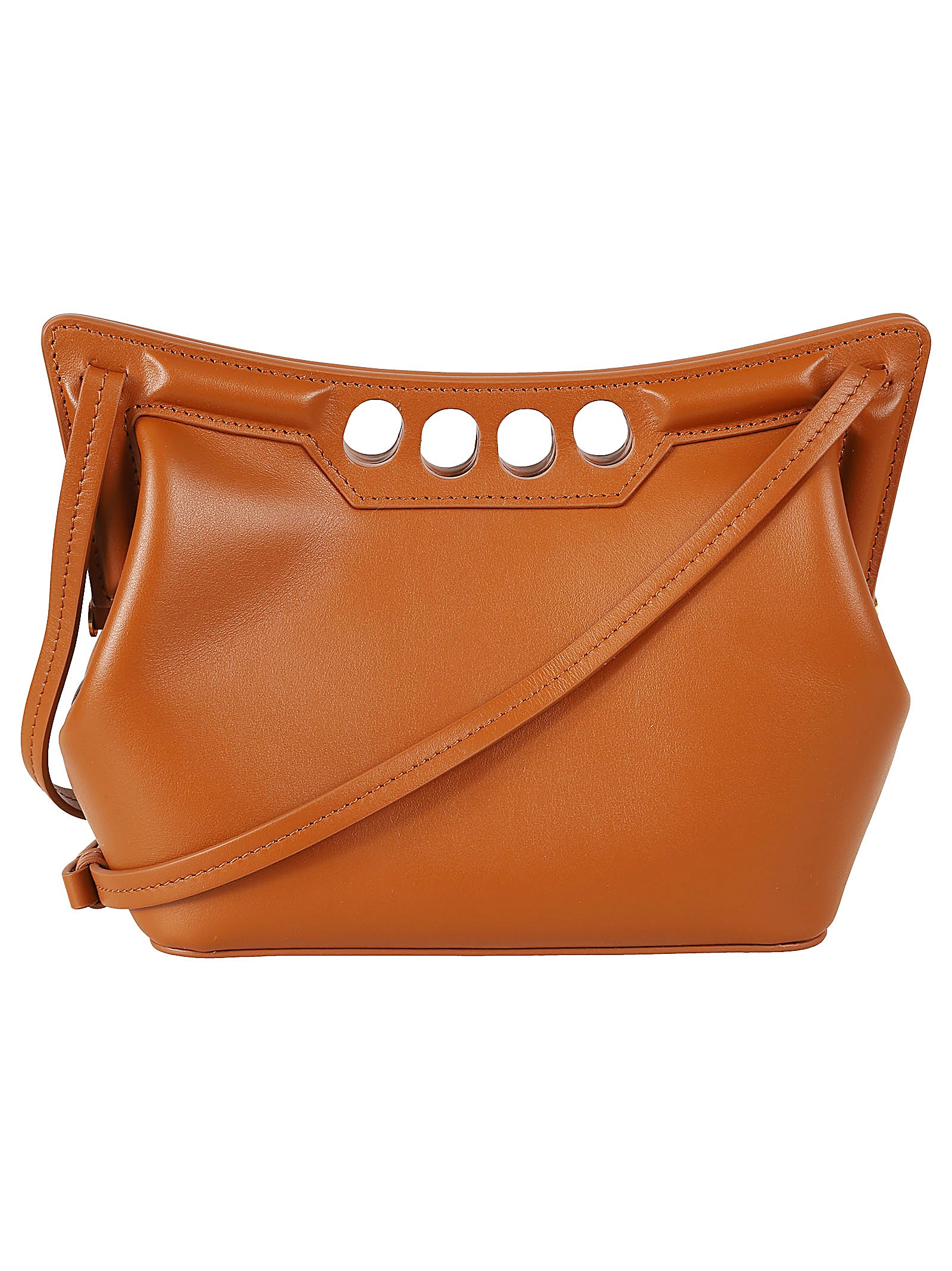 Alexander McQueen Bags Caramel Tan Leather
