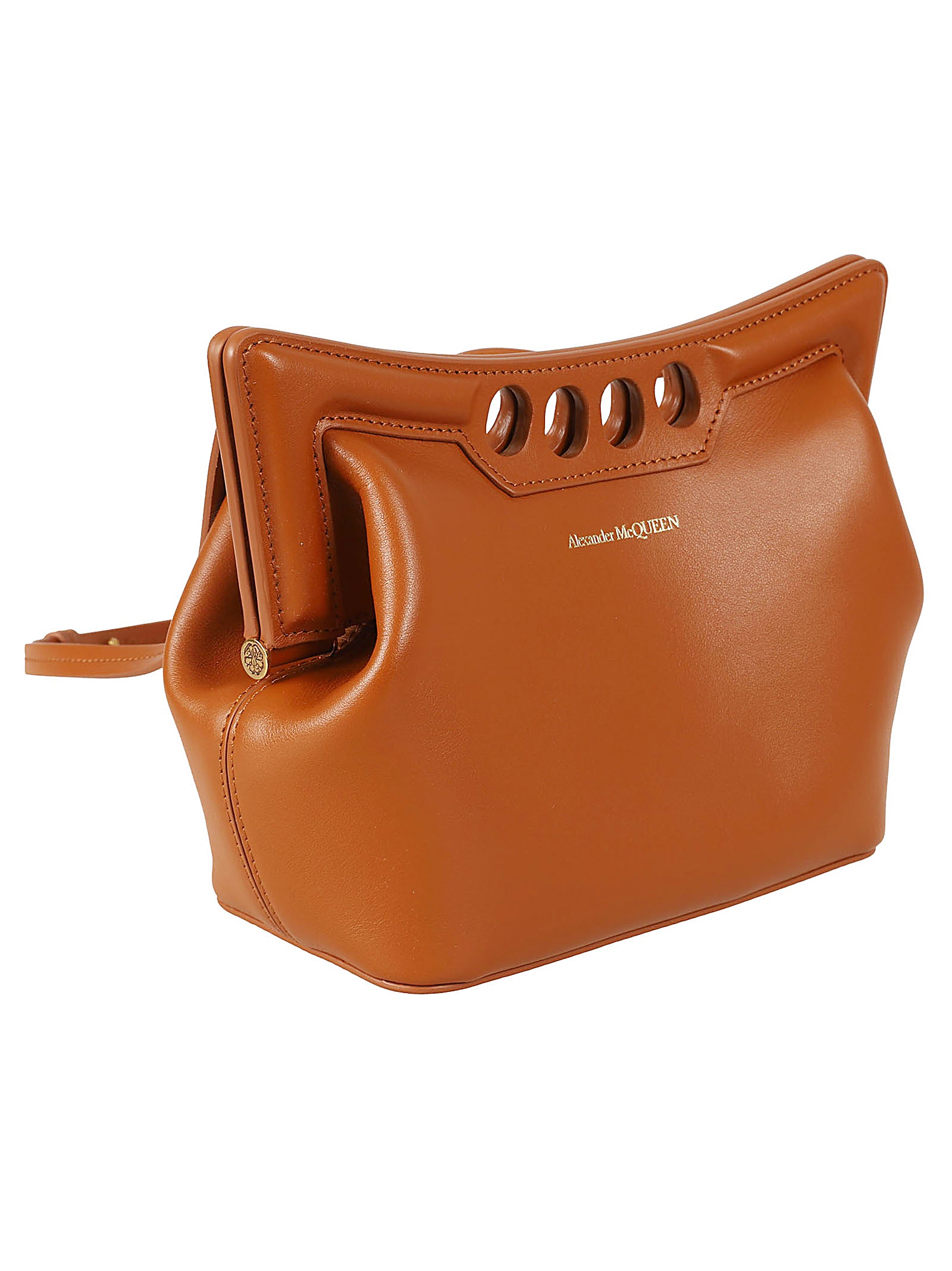 Alexander McQueen Bags Caramel Tan Leather