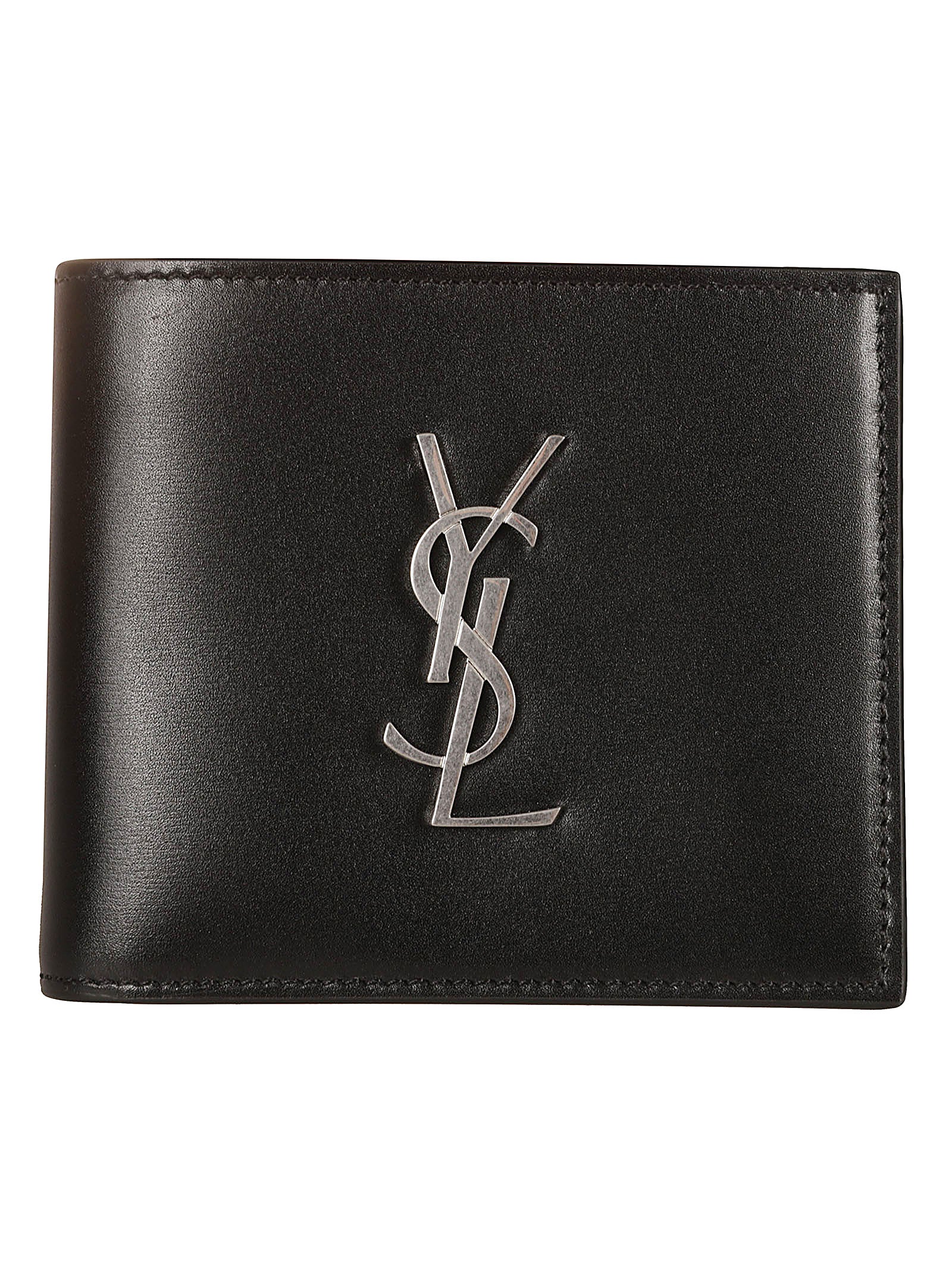 Saint Laurent Wallets Black Calf Skin