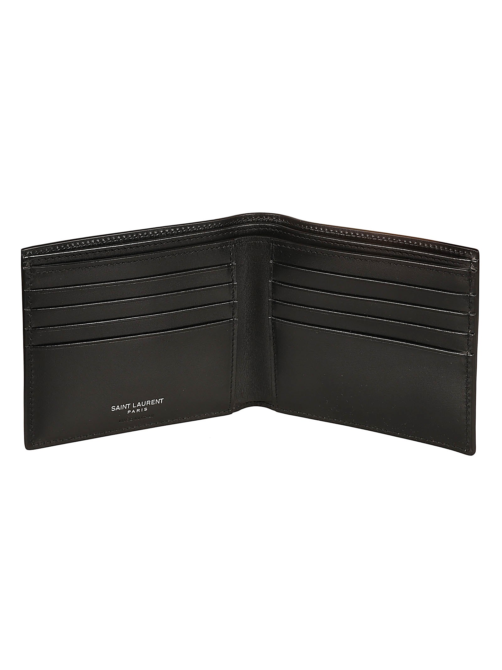 Saint Laurent Wallets Black Calf Skin
