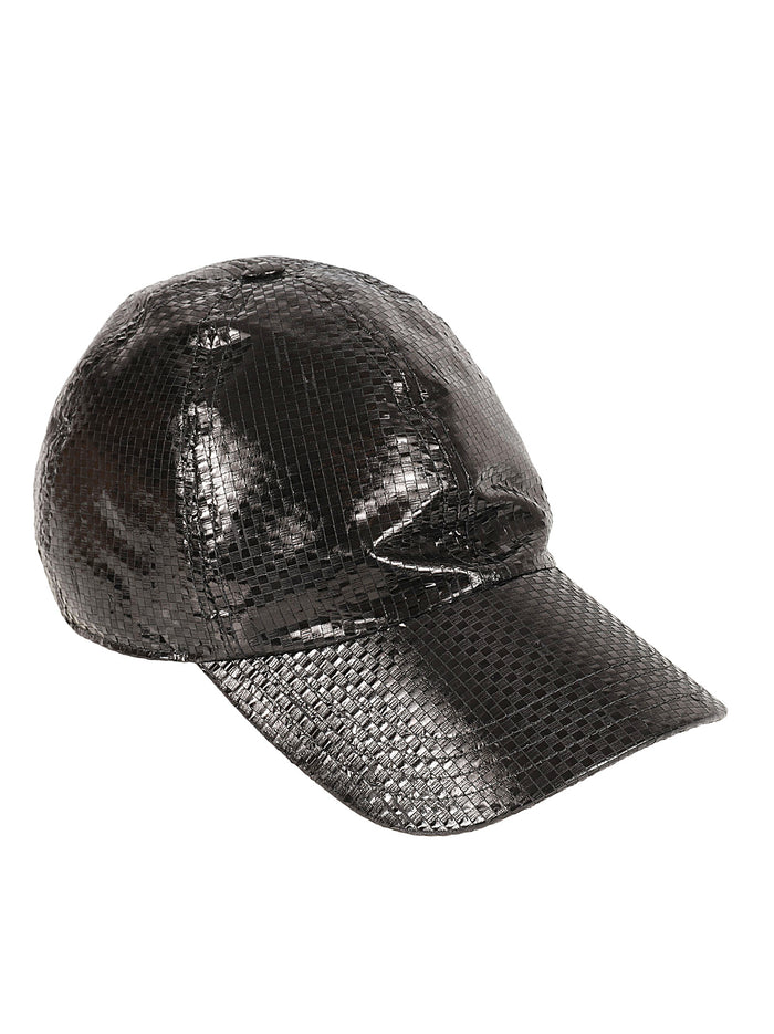 Alexander McQueen Hats Black Silk Poliammide