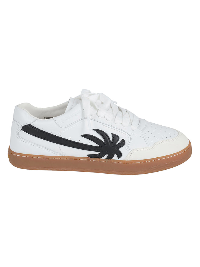 Palm Angels Sneakers White Blac Pl Le Sl