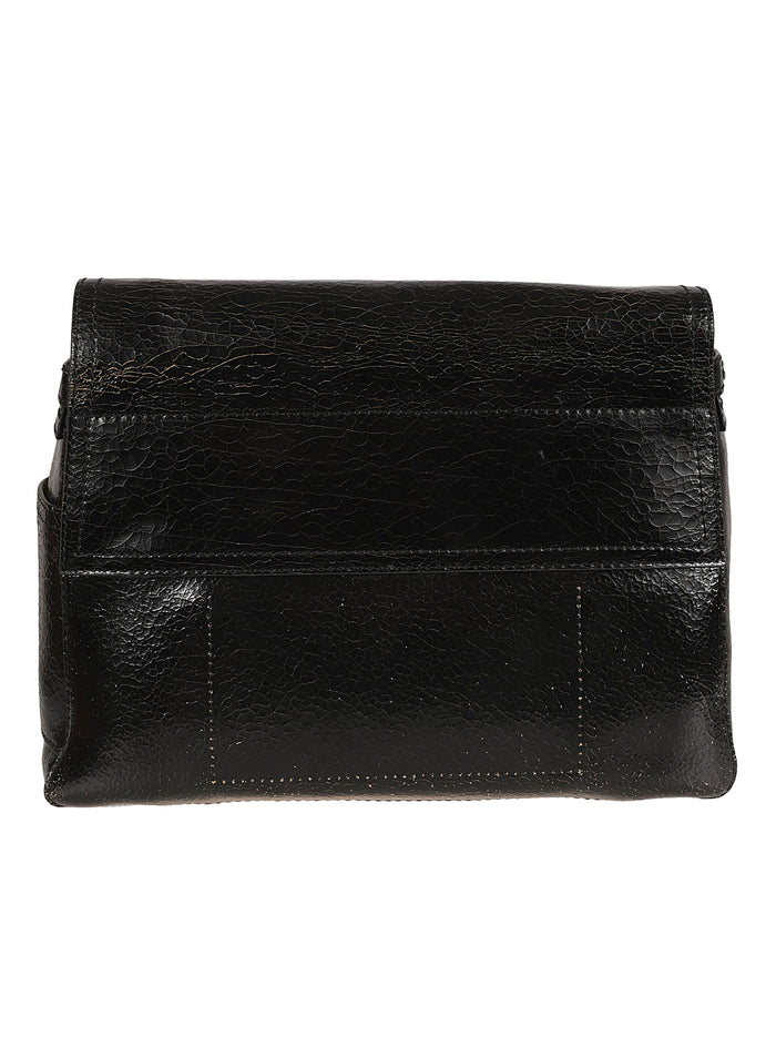 Alexander McQueen Bags Black/caramel/silver Calf Leather