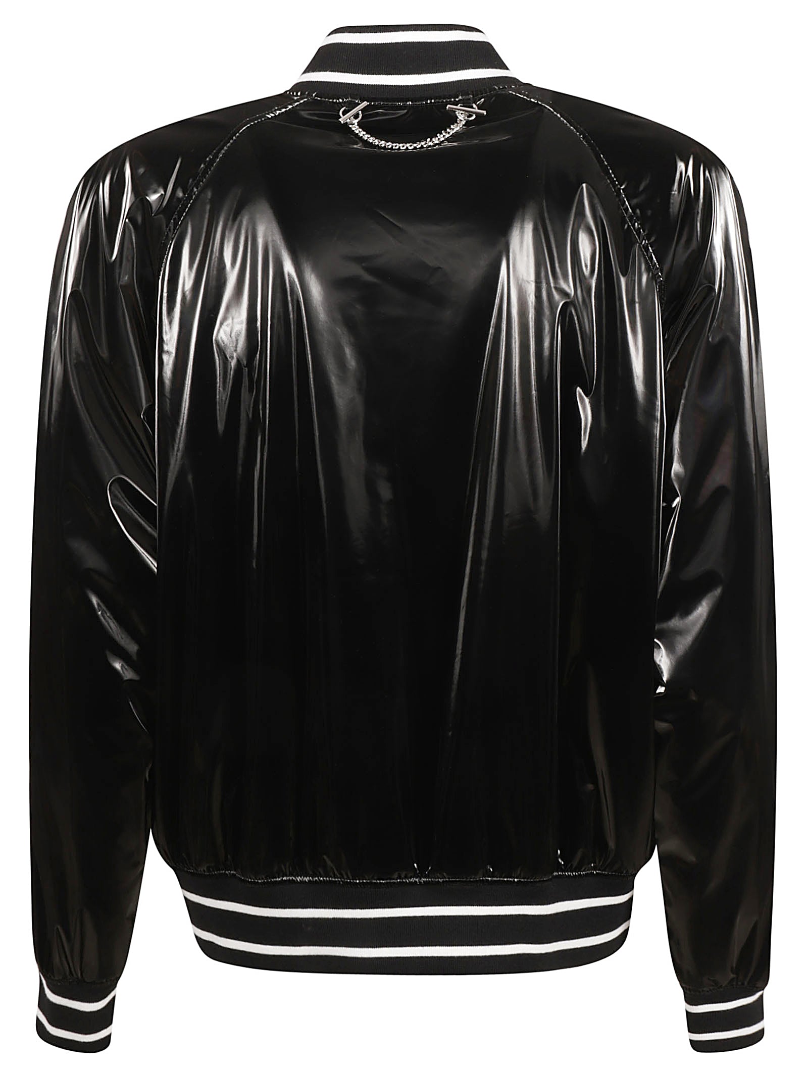 Alexander Mcqueen Coats Black Polliamide