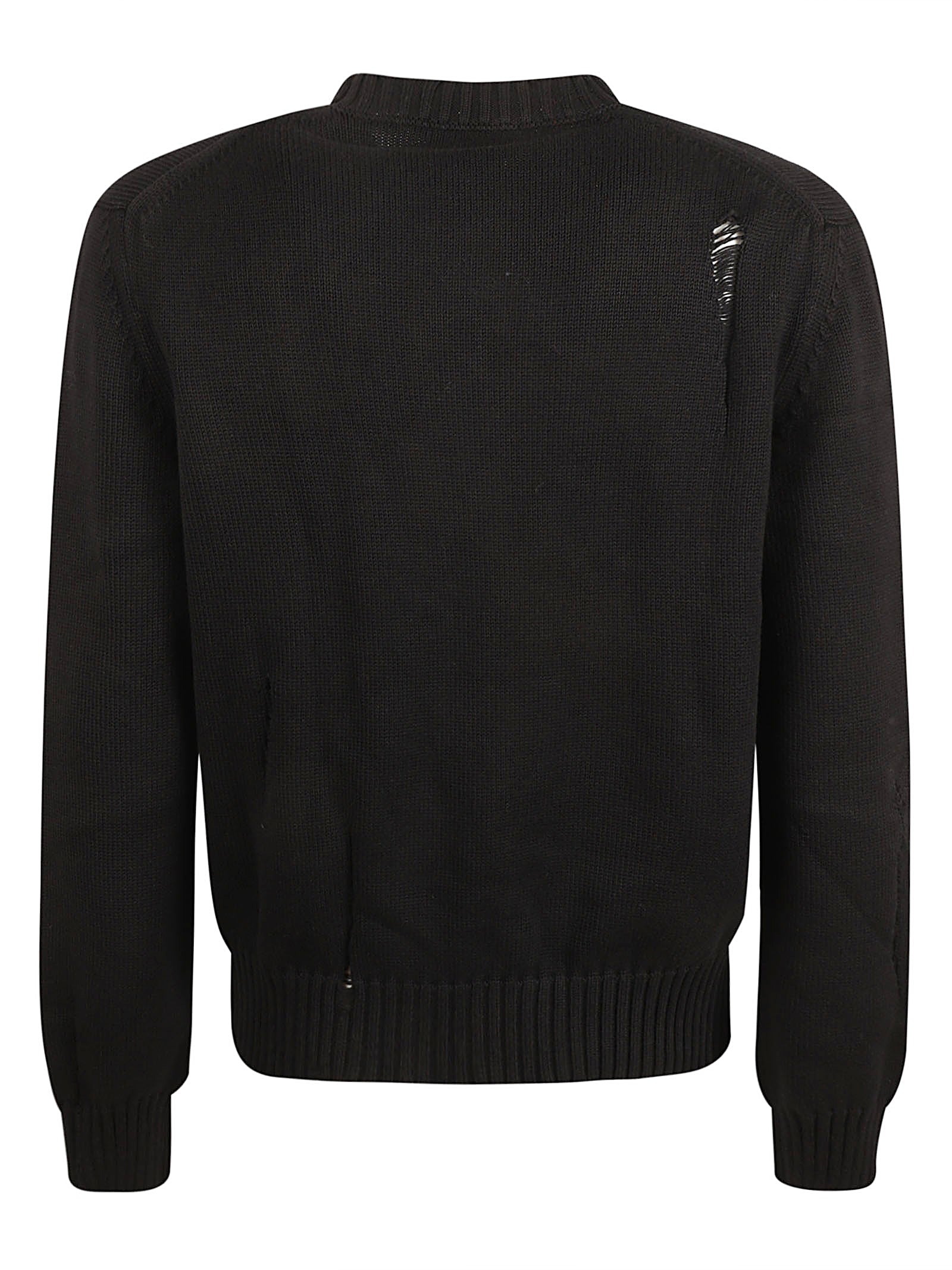 Alexander McQueen Sweaters Black Cotton