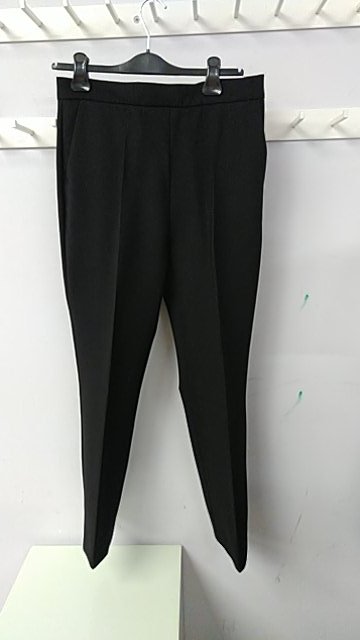 Max Mara Trousers Black Virgin Wool Ovis Aries