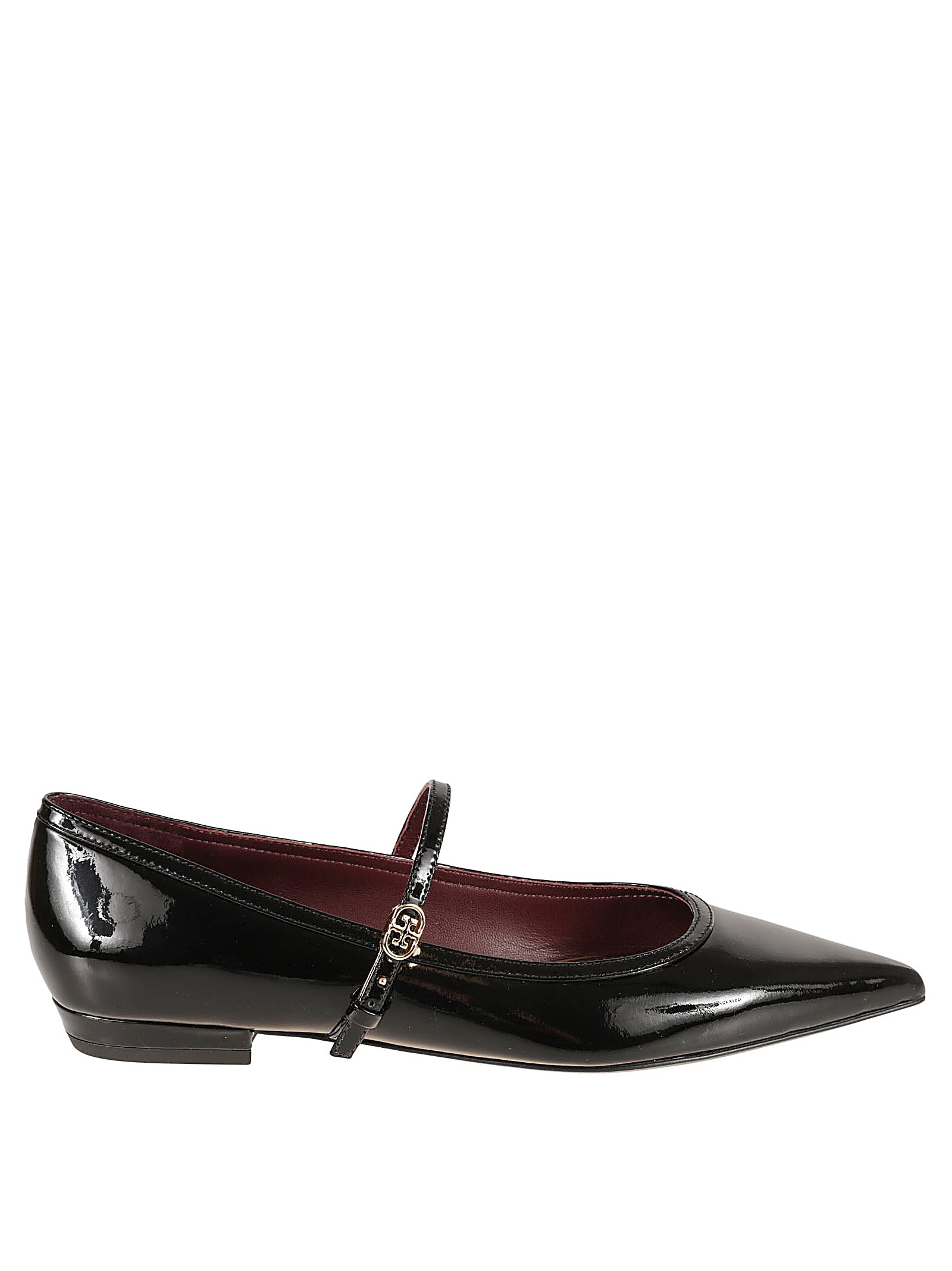 Tory Burch Flat shoes Perfect Black Ovine Leather