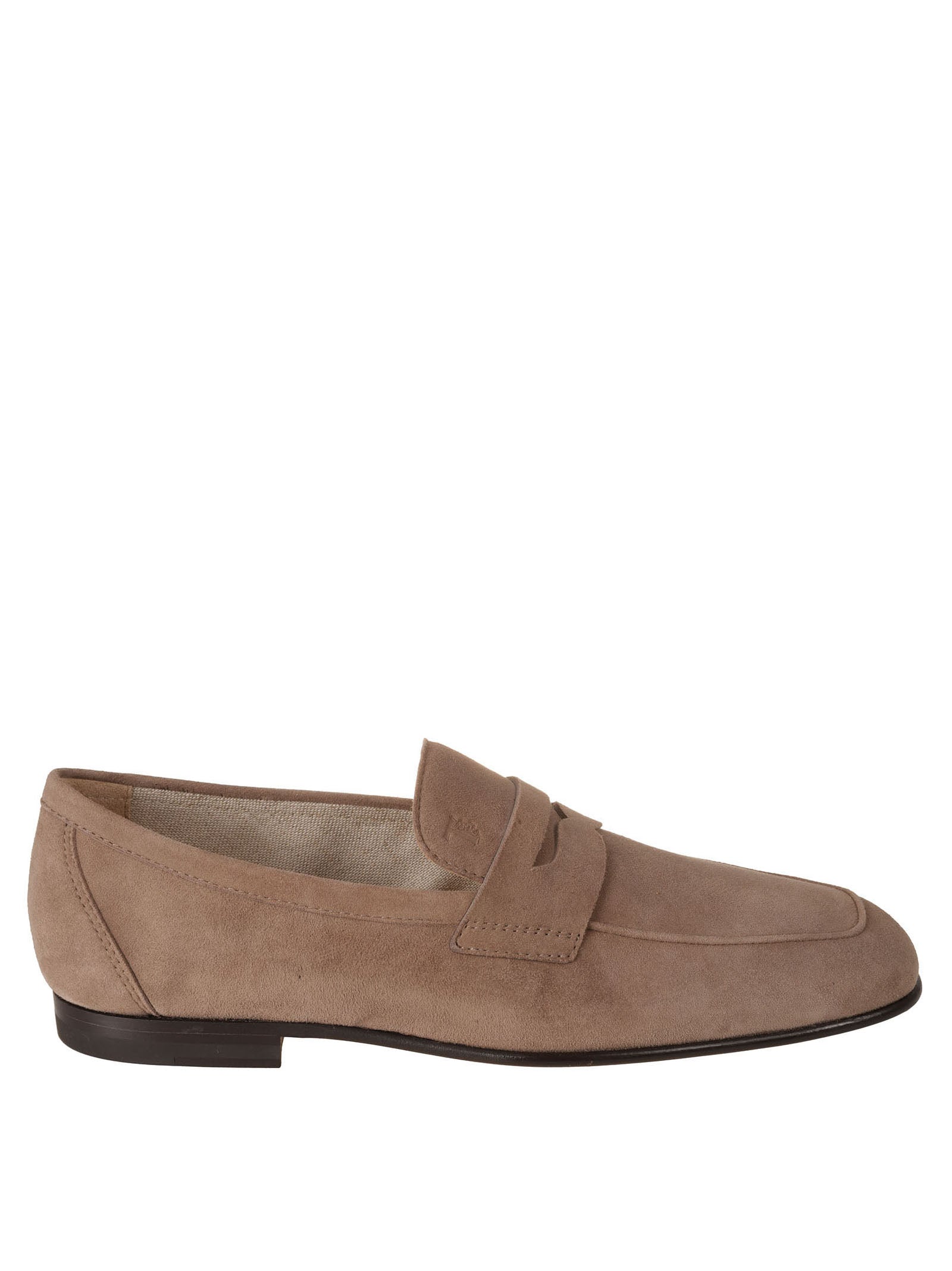 Tods Flat Shoes Creta Chiaro Goat Leather