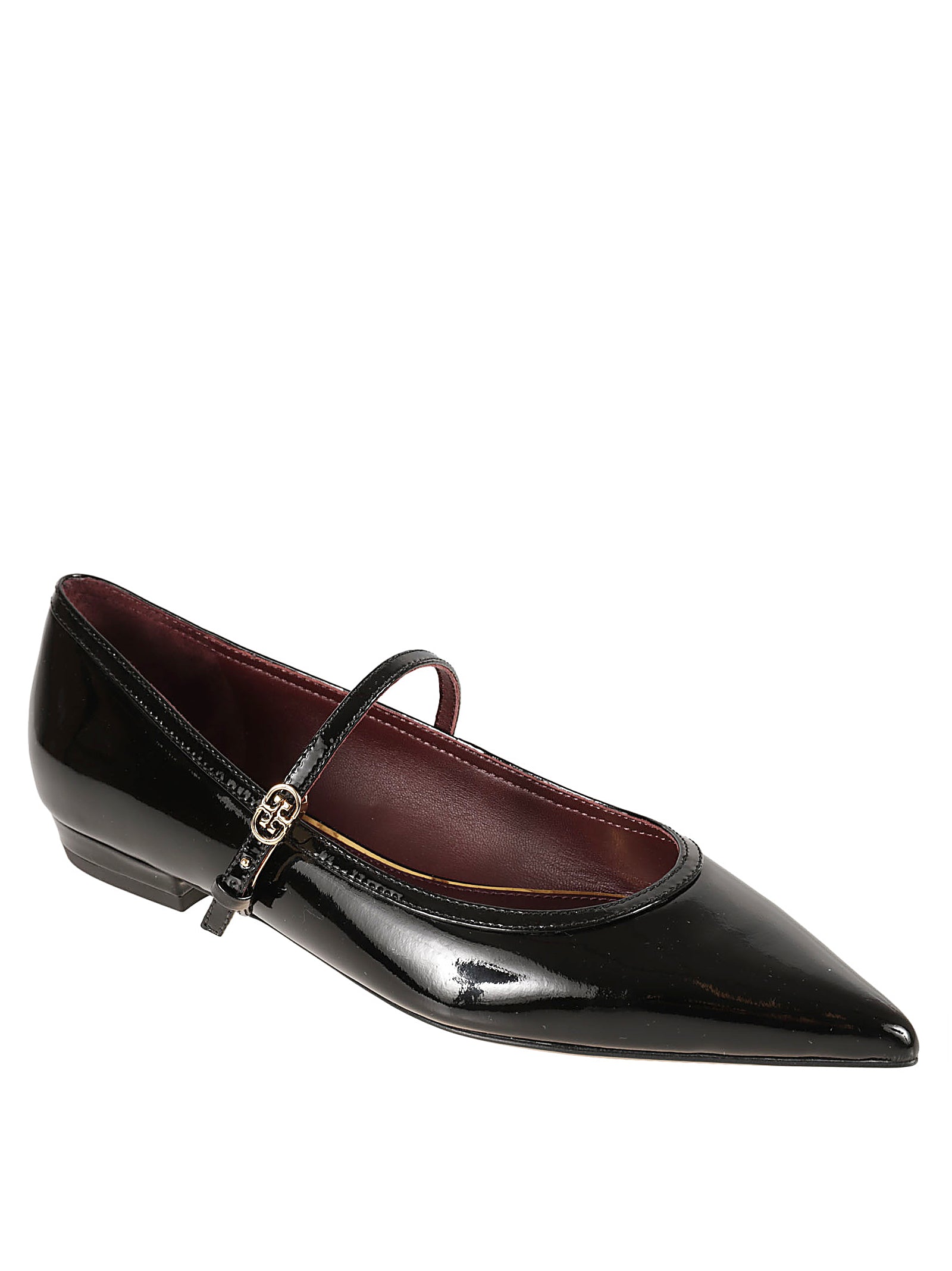 Tory Burch Flat shoes Perfect Black Ovine Leather