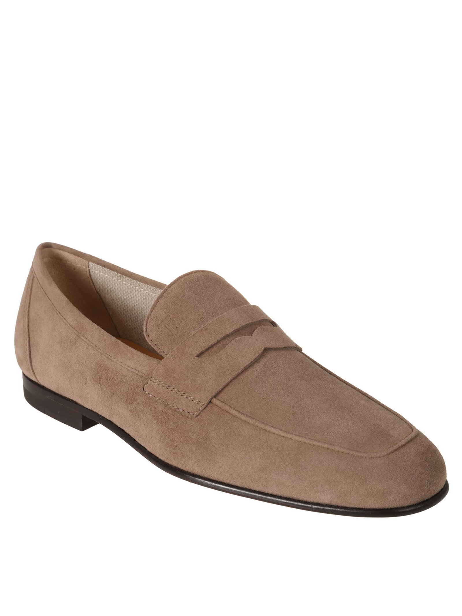 Tods Flat Shoes Creta Chiaro Goat Leather