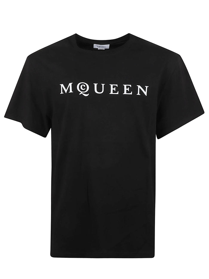 Alexander McQueen T-shirts and Polos Black Cotton
