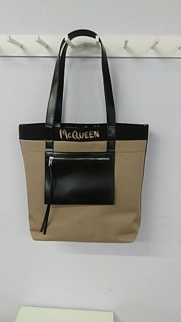 Alexander McQueen Bags Beige Poliestere