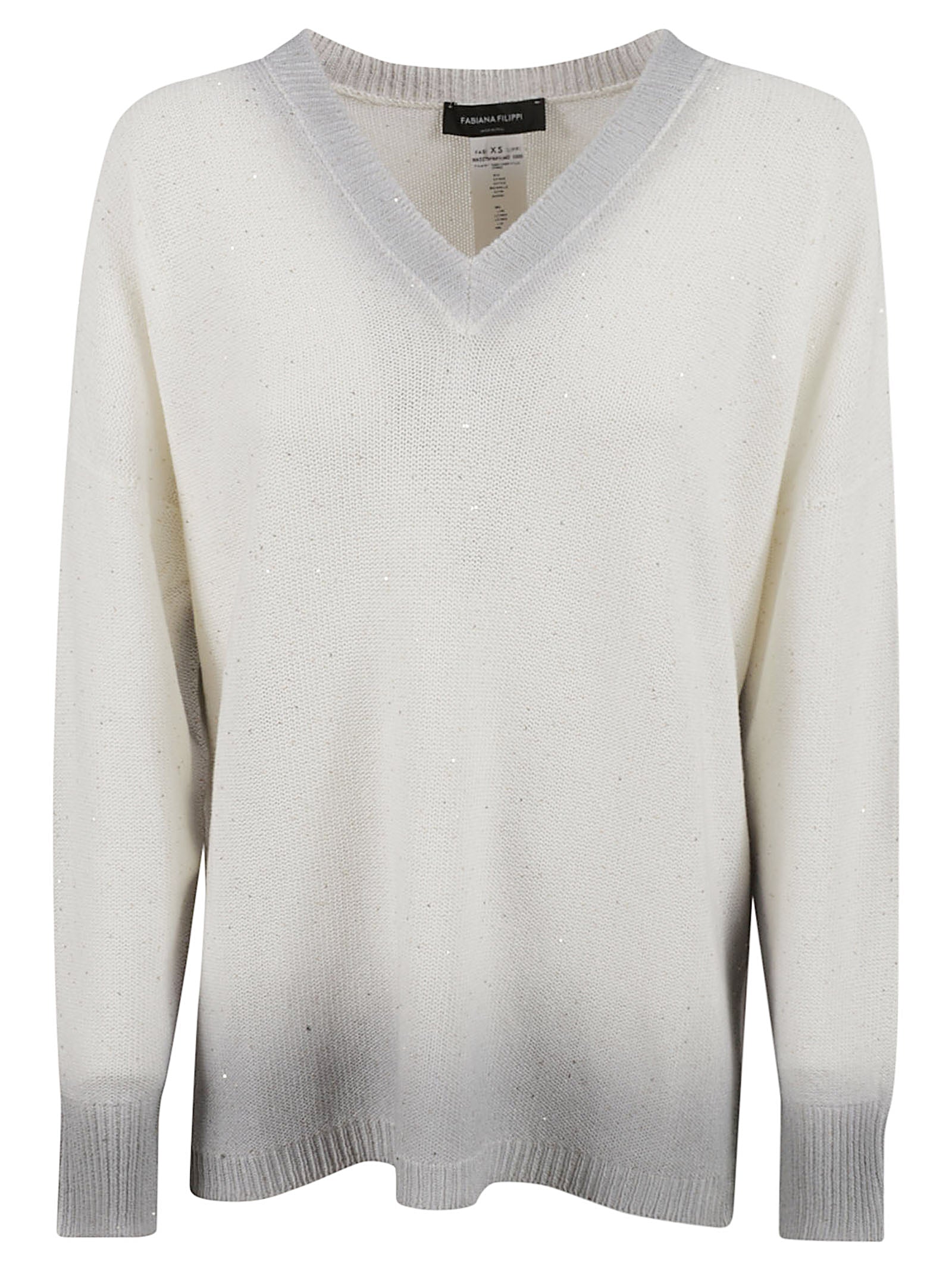 Fabiana Filippi Sweaters White Co Li Pl