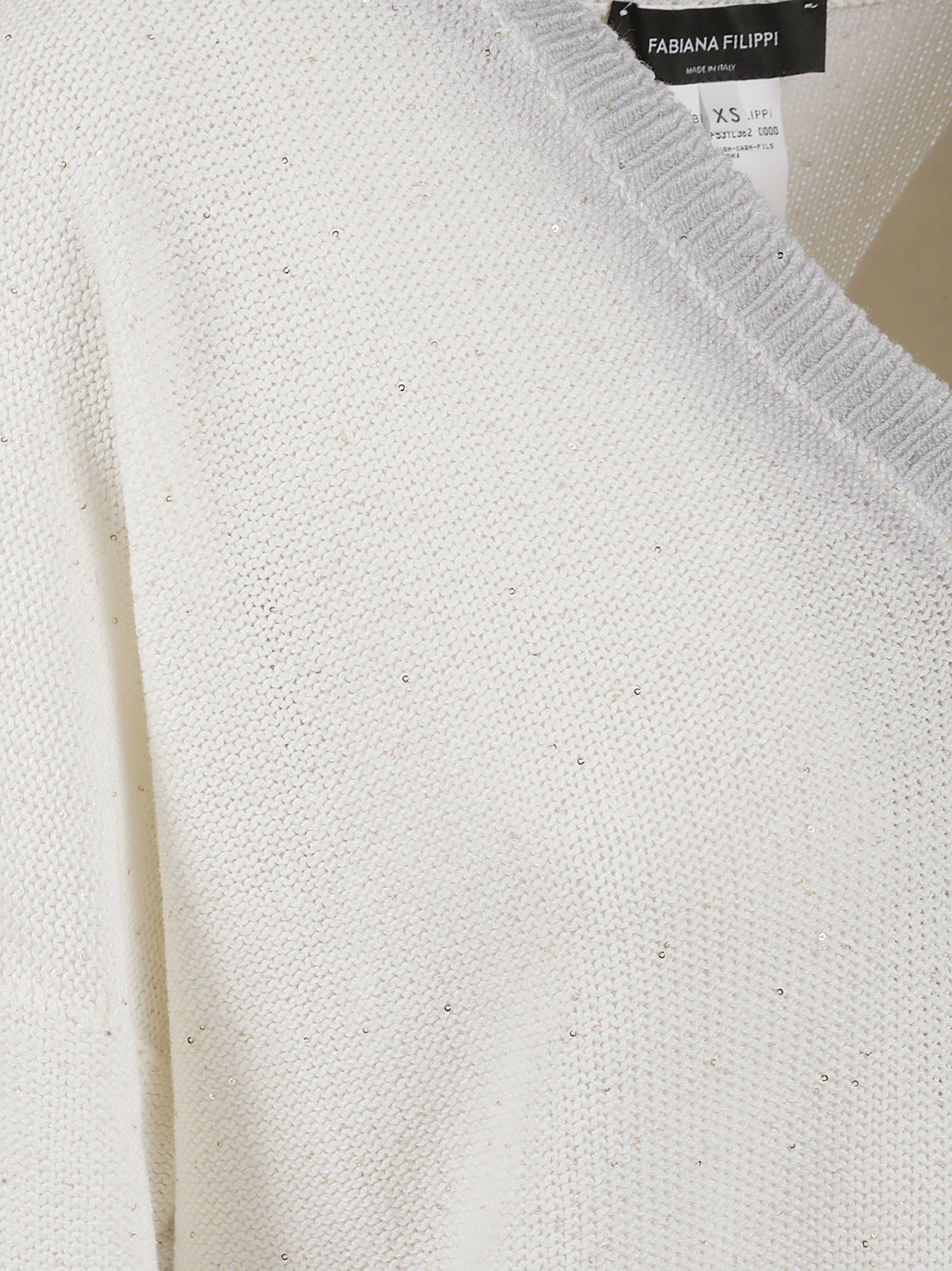 Fabiana Filippi Sweaters White Co Li Pl