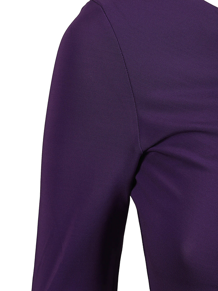 Max Mara Top Purple Fabric Viscose