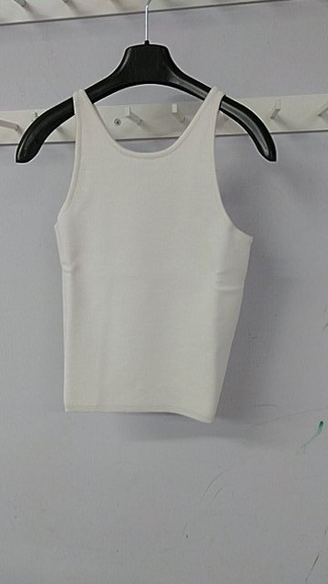 Max Mara Top White Virgin Wool Ovis Aries